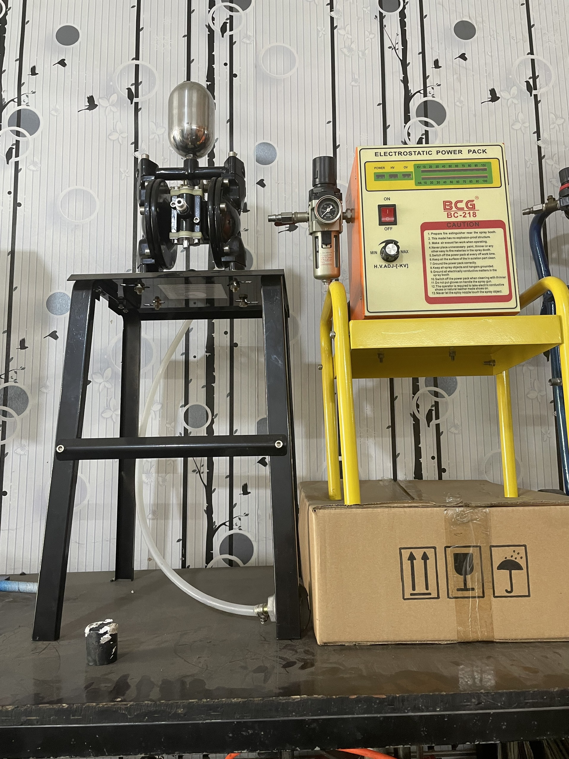 sung phun son tinh dien nuoc