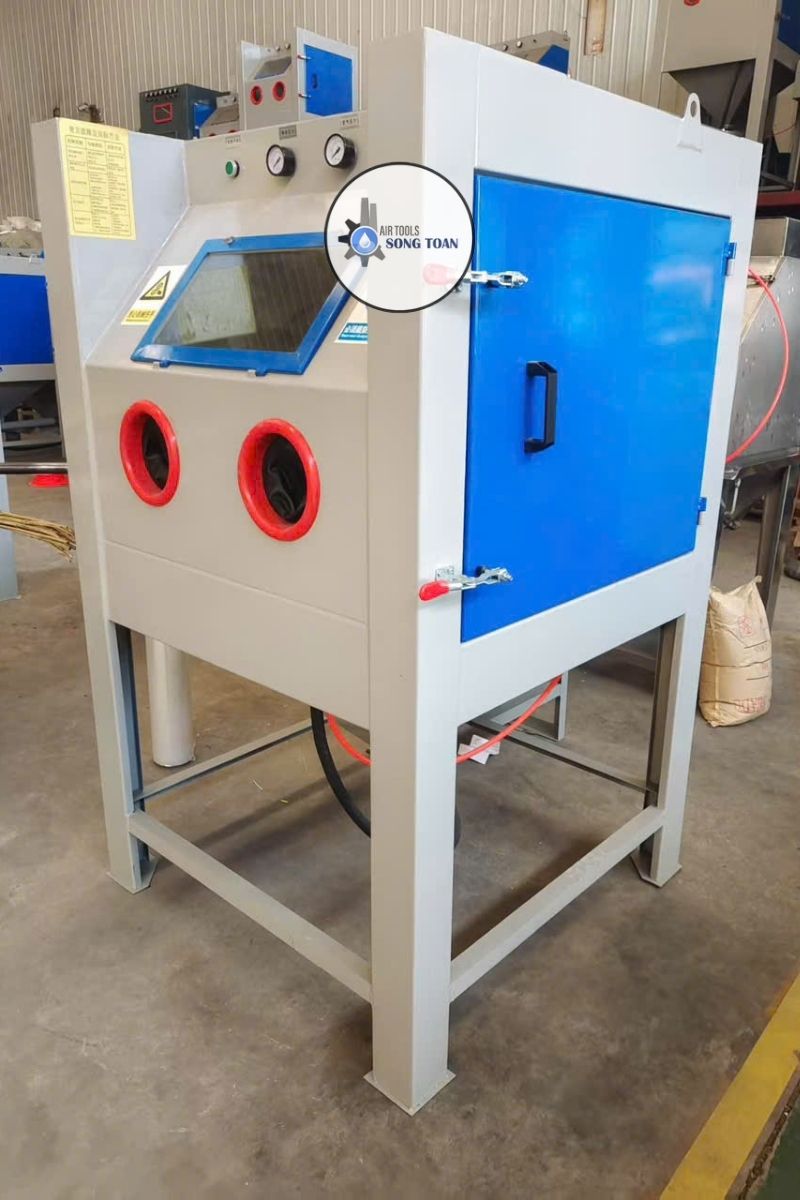 Máy phun cát, bắn cát