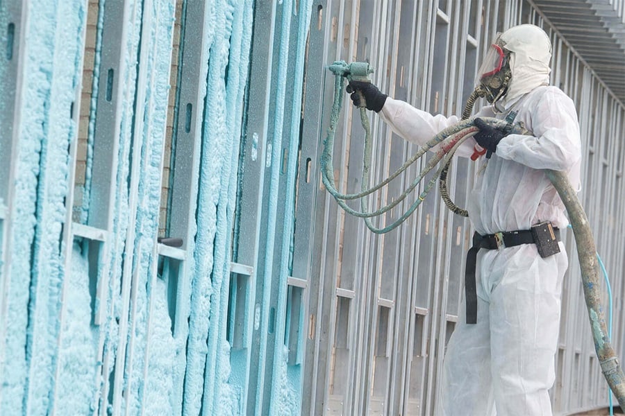 phun foam cách nhiệt