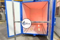 Dây chuyền sơn tĩnh điện Song Toàn – Giải pháp nâng tầm xưởng gia công chi tiết cơ khí