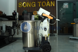 Dây chuyền sơn tĩnh điện Song Toàn – Giải pháp nâng tầm xưởng gia công chi tiết cơ khí