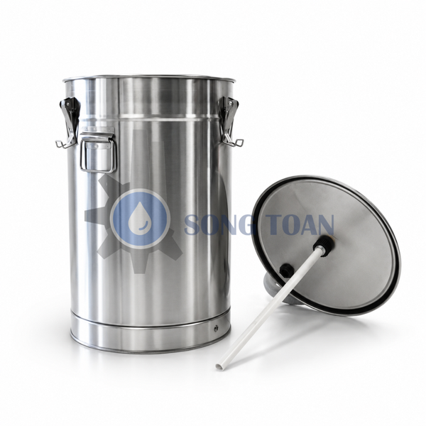 THÙNG CHỨA BỘT SƠN TĨNH ĐIỆN