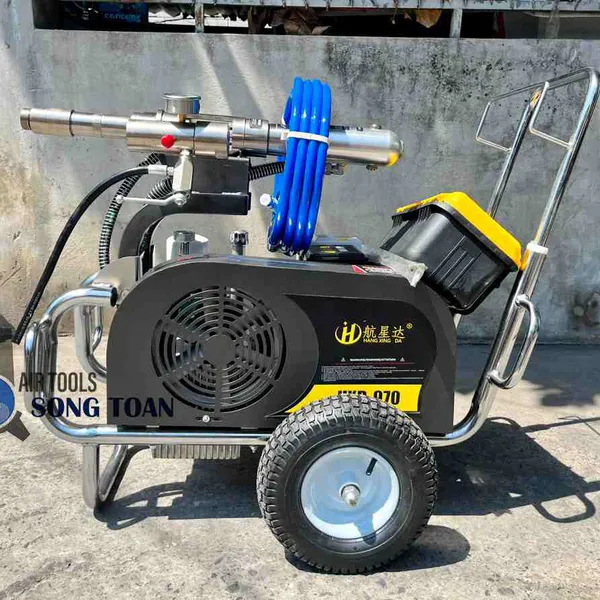 MÁY PHUN SƠN BỘT TRÉT TƯỜNG PISTON HXD-970