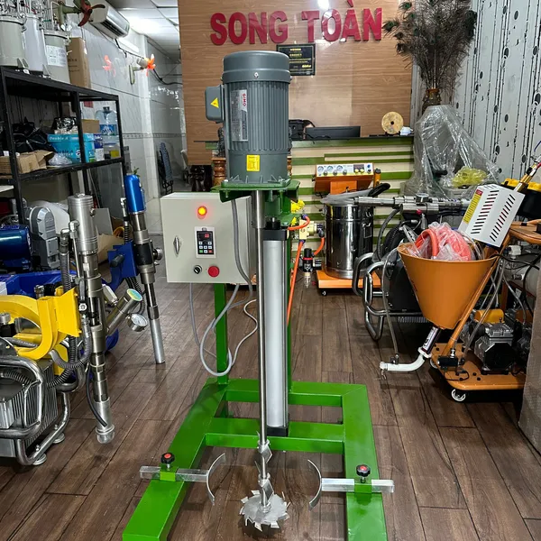 MÁY KHUẤY SƠN NÂNG HẠ TỰ ĐỘNG DUNG TÍCH 50-100 LÍT