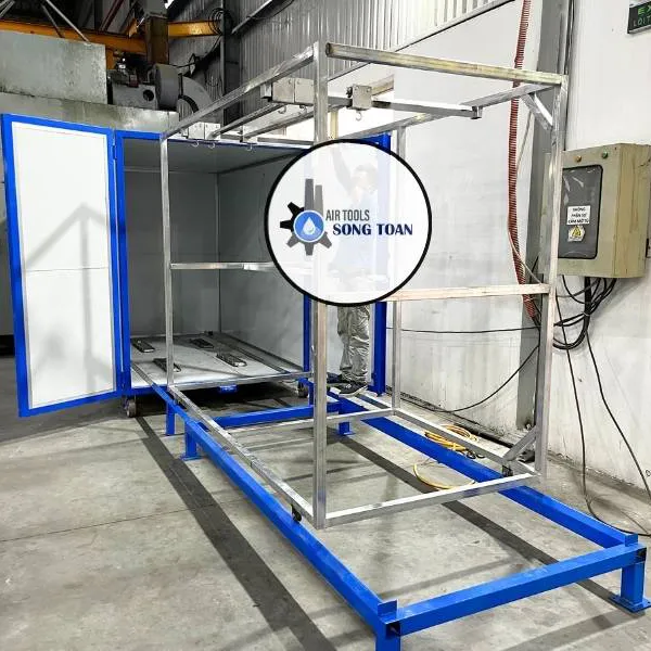 LÒ SẤY SƠN TĨNH ĐIỆN 4 BẾP GAS HỒNG NGOẠI