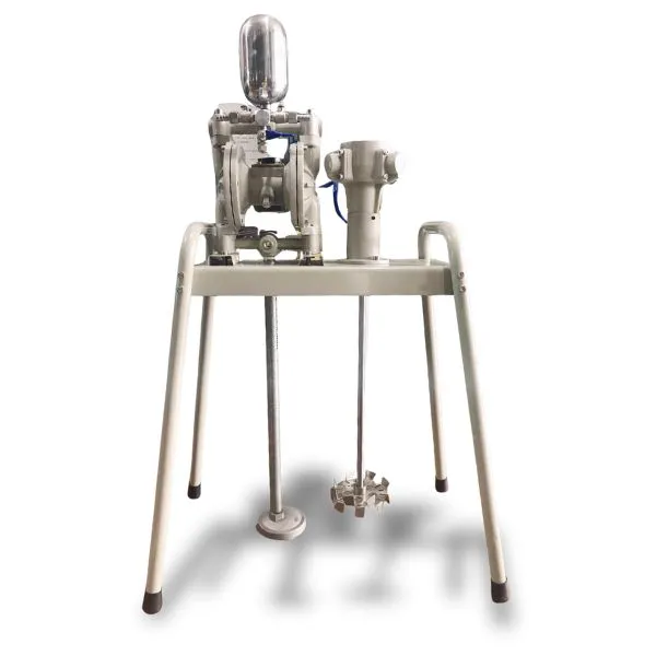 MÁY BƠM MÀNG SƠN KẾT HỢP MÁY KHUẤY 20L