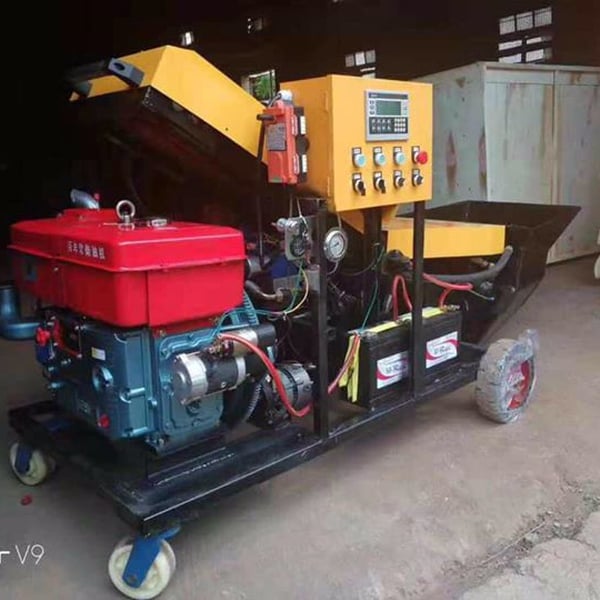 Máy bơm bê tông mini công suất nhỏ 10m3/h ST-79B