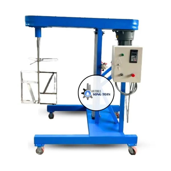 MÁY KHUẤY CÔNG NGHIỆP 5HP THÙNG 300 LÍT ĐỘNG CƠ GIẢM TỐC