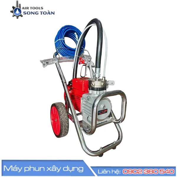 MÁY PHUN SƠN CHỐNG NÓNG MÁI TÔN