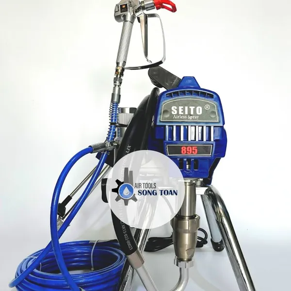 MÁY PHUN SƠN NƯỚC, SƠN DẦU, EPOXY 2 THÀNH PHẦN SEITO ST-895