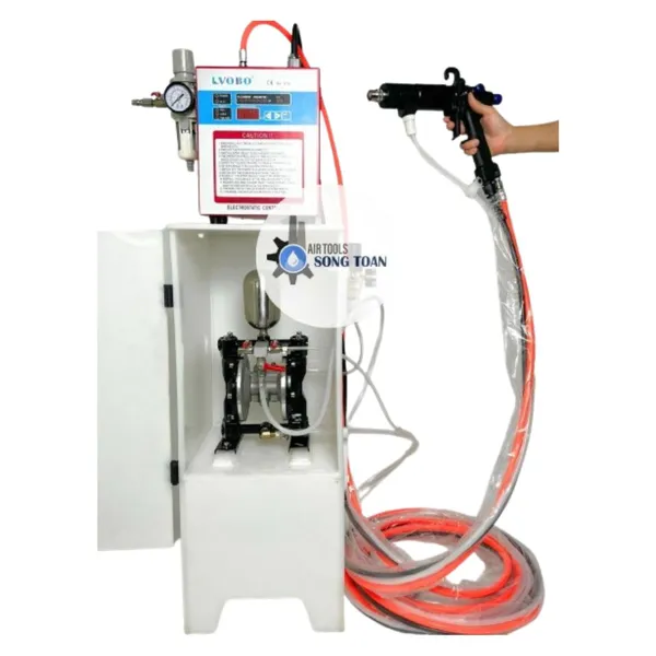 MÁY PHUN SƠN TĨNH ĐIỆN ƯỚT LVOBO BO-818