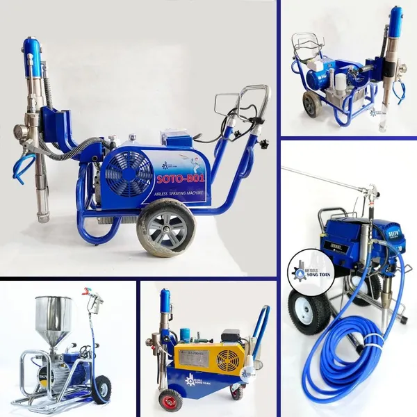 MÁY PHUN BỘT TRÉT TƯỜNG GIÁ RẺ