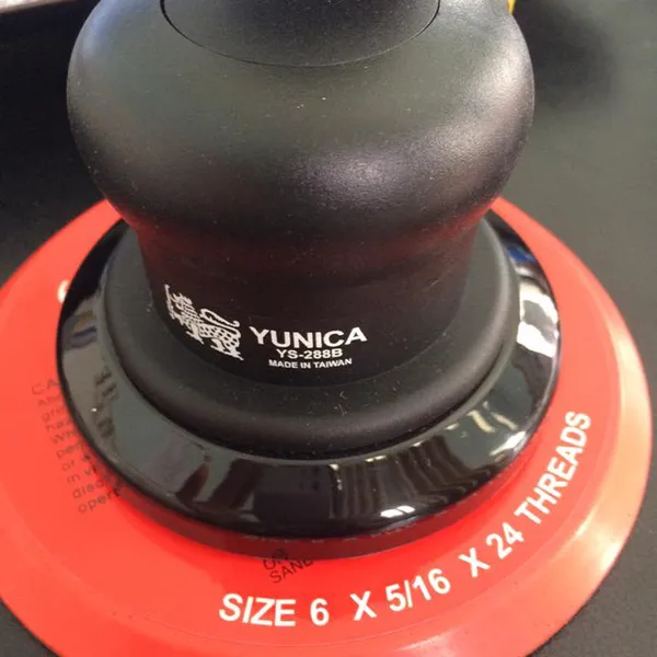 MÁY CHÀ NHÁM RUNG DÙNG HƠI YUNICA (150MM)