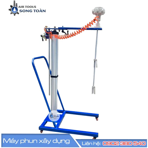 MÁY KHUẤY NÂNG HẠ TỰ ĐỘNG LỖ MIỆNG THÙNG MOTOR 5 PISTON