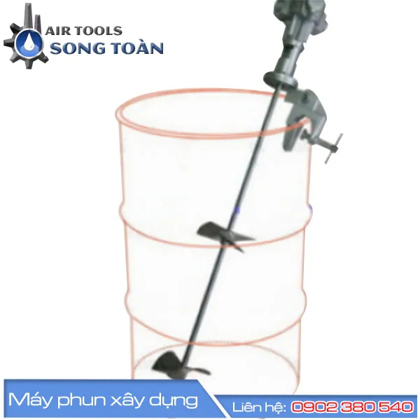 MÁY KHUẤY SƠN 3 PISTON