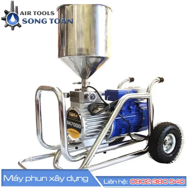 MÁY PHUN BỘT BẢ, BỘT TRÉT GK 7000