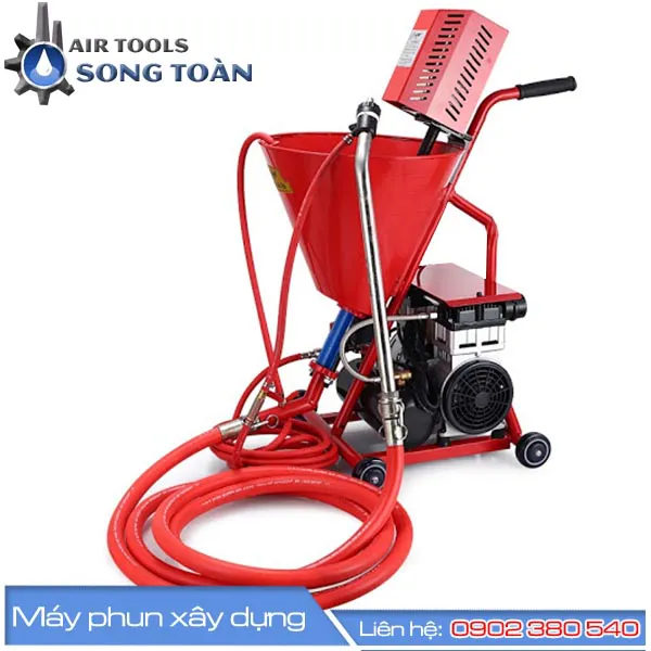 MÁY PHUN SƠN CHỐNG THẤM-PHUN GAI