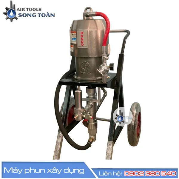 MÁY PHUN SƠN DẦU, EPOXY CHUYÊN VỎ TÀU BIỂN 63.1 BANDO
