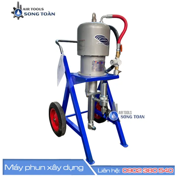 MÁY PHUN SƠN DẦU EPOXY TỈ SỐ NÉN 63:1 HANDOK