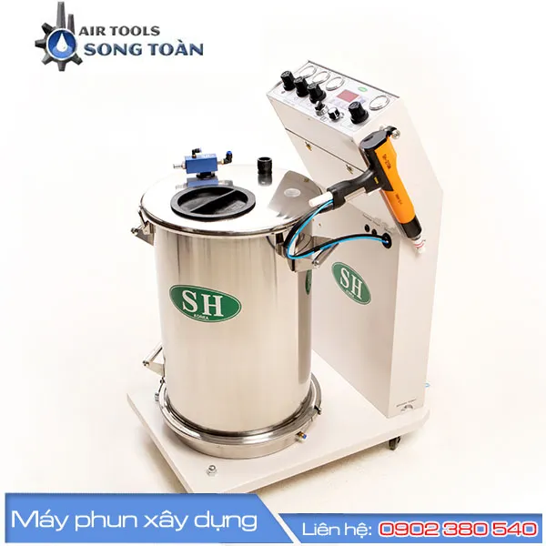 MÁY PHUN SƠN TĨNH ĐIỆN BỘT SOOHO SH-210 (HÀN QUỐC)
