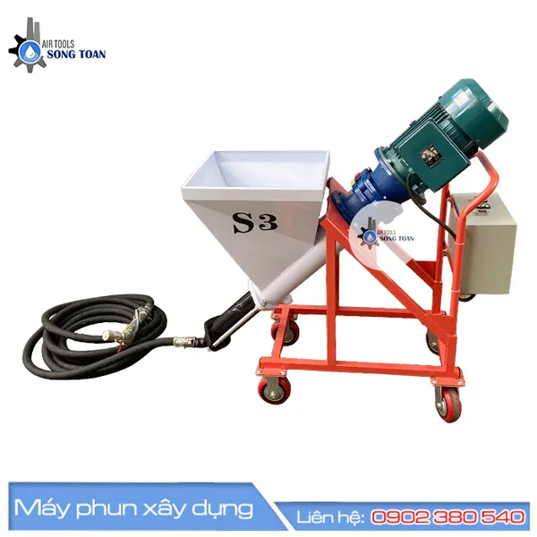 MÁY PHUN VỮA CHỐNG CHÁY S3