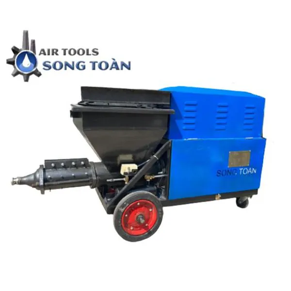 MÁY PHUN VỮA HỒ VỮA XÂY DỰNG ĐỘNG CƠ NHẬT BẢN