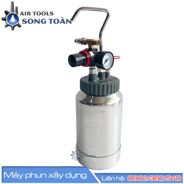 NỒI TRỘN SƠN 2 LÍT KHÍ NÉN KHÔNG MOTOR KHUẤY