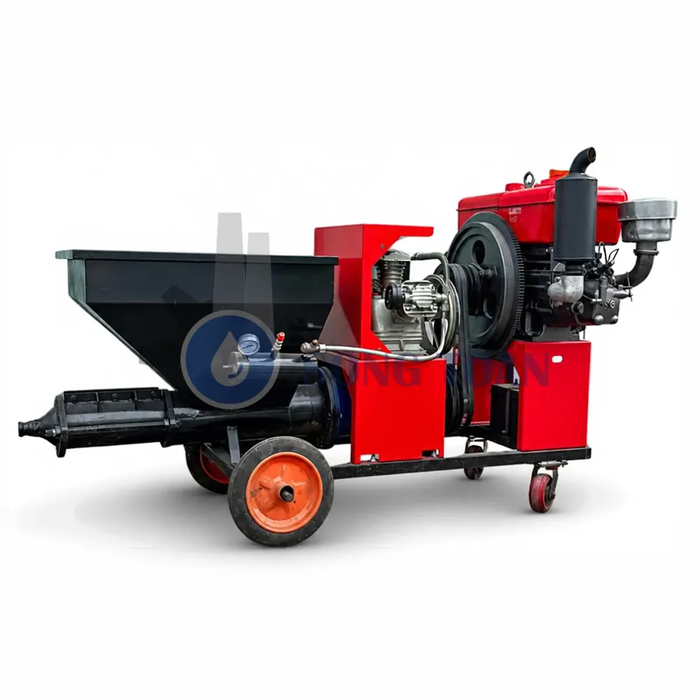 MÁY PHUN VỮA TRÁT CHẠY DẦU ST-M7