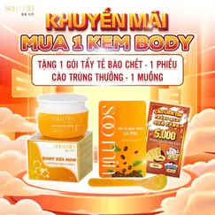 Kem body sữa non soo min