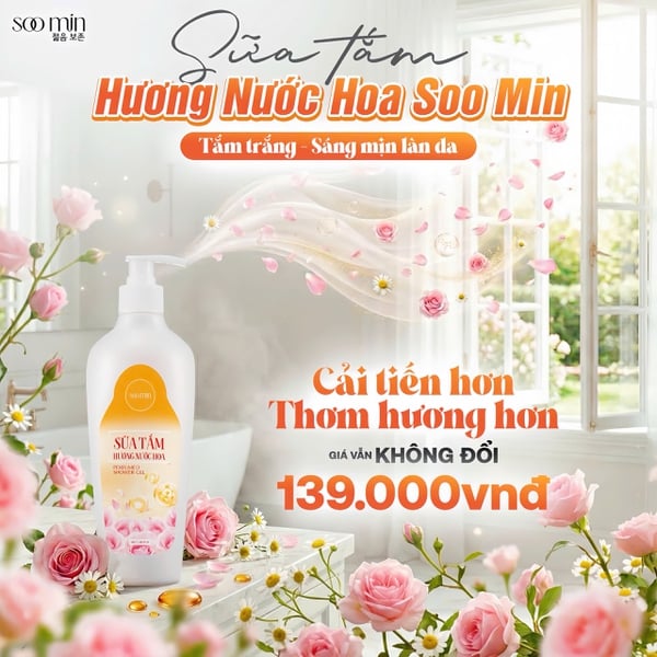Sữa Tắm Hương Nước Hoa Soo Min