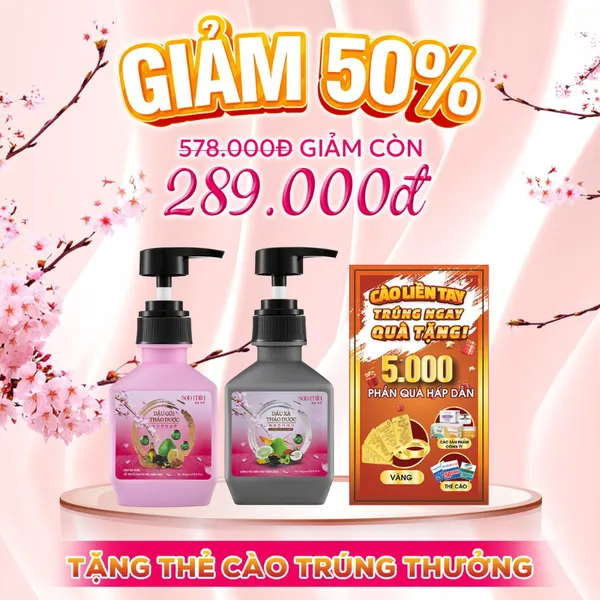 Bộ gội xả thảo dược soo min