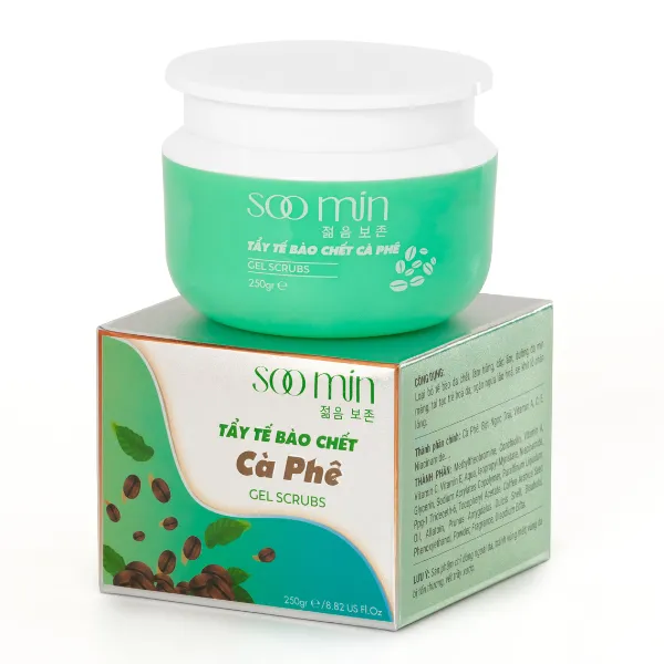 Tẩy tế bào chết cà phê soo min
