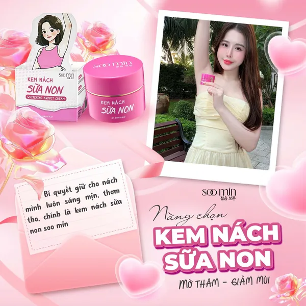 Kem nách sữa non soo min