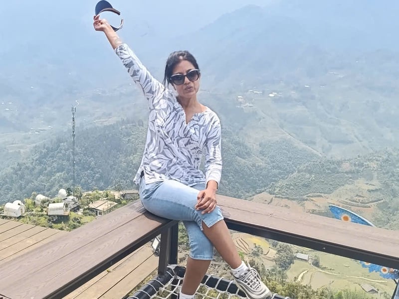 Tour Riêng Thác Bạc - Cầu Kính Rồng Mây Ở Sapa