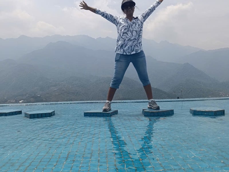 Tour Riêng Thác Bạc - Cầu Kính Rồng Mây Ở Sapa