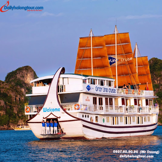 Du thuyền Grey Line Halong 4sao Du thuyền Grey Line Halong 4sao