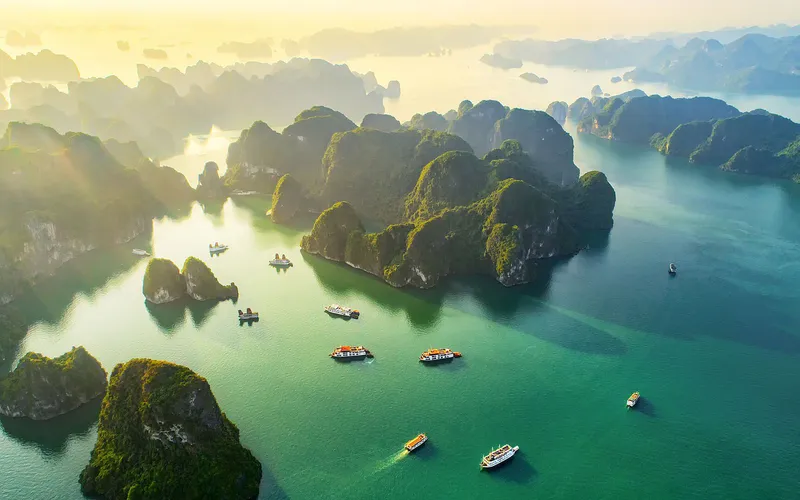1-Day Halong Bay Tour – Explore Sung Sot Cave, Titop Island & Fun Kayaking Adventure