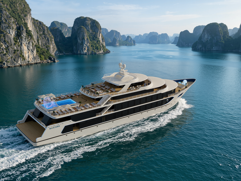 Du thuyền Sea Octopus 5 sao - Tour Hạ Long 1 ngày - Luxury