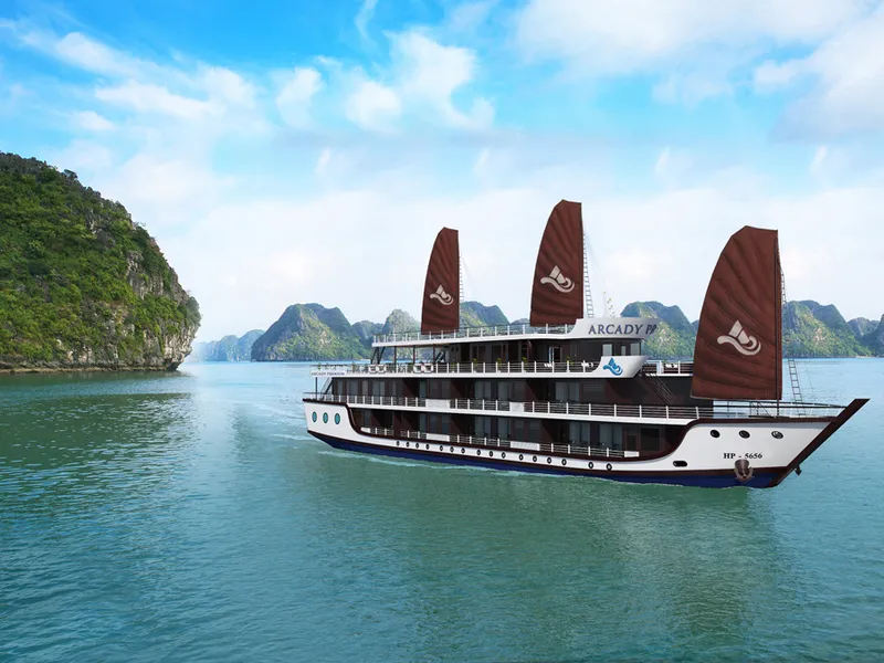 DU THUYỀN ARCADY PREMIUM - HẠ LONG 2 NGÀY 1 ĐÊM
