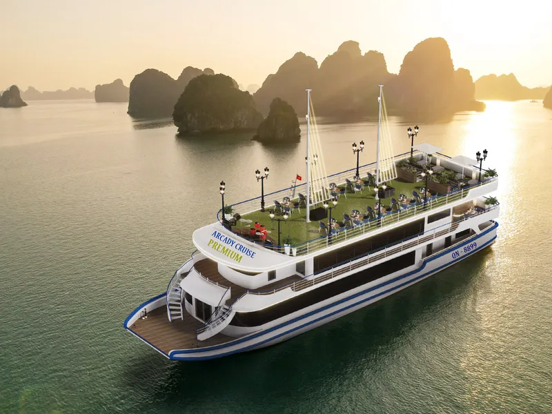 ARCADY PREMIUM CRUISE – HA LONG 3 DAYS 2 NIGHTS