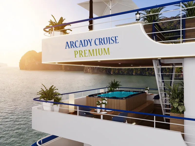 DU THUYỀN ARCADY PREMIUM - HẠ LONG 1 NGÀY