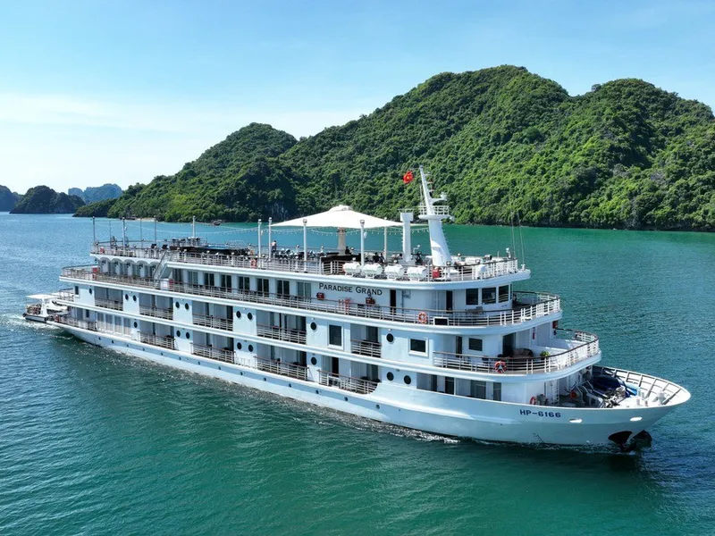 DU THUYỀN PARADISE GRAND - HÀNH TRÌNH NỐI LIỀN KÌ QUAN HẠ LONG VÀ ĐẢO NGỌC CÁT BÀ