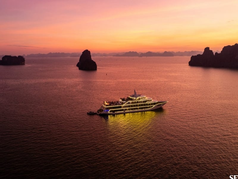Du thuyền Sea Octopus 5 sao - Tour Hạ Long 1 ngày - Luxury