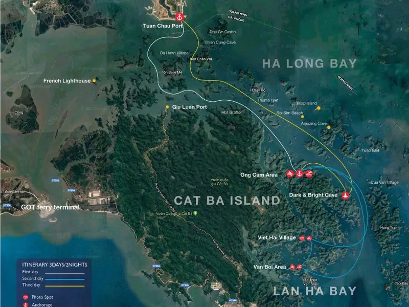 LA PANDORA CRUISES - HALONG 3 DAYS 2 NIGHTS