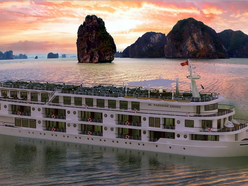 DU THUYỀN PARADISE GRAND - HÀNH TRÌNH NỐI LIỀN KÌ QUAN HẠ LONG VÀ ĐẢO NGỌC CÁT BÀ