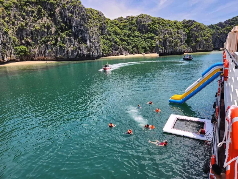 LAN HA BAY 1 DAY - SERENITY CRUISE  5 STAR- FROM HA NOI
