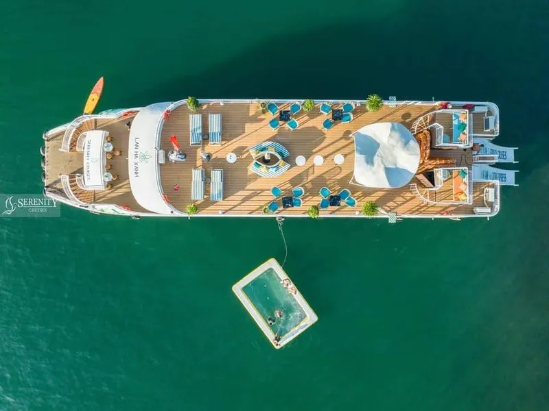 LAN HA BAY 1 DAY - SERENITY CRUISE  5 STAR- FROM HA NOI