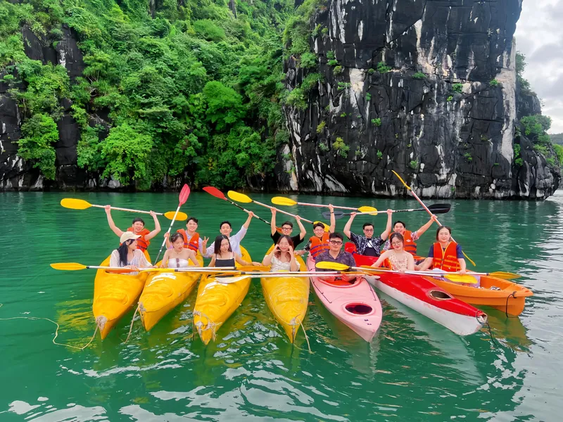 LAN HA BAY 1 DAY - SERENITY CRUISE  5 STAR- FROM HA NOI