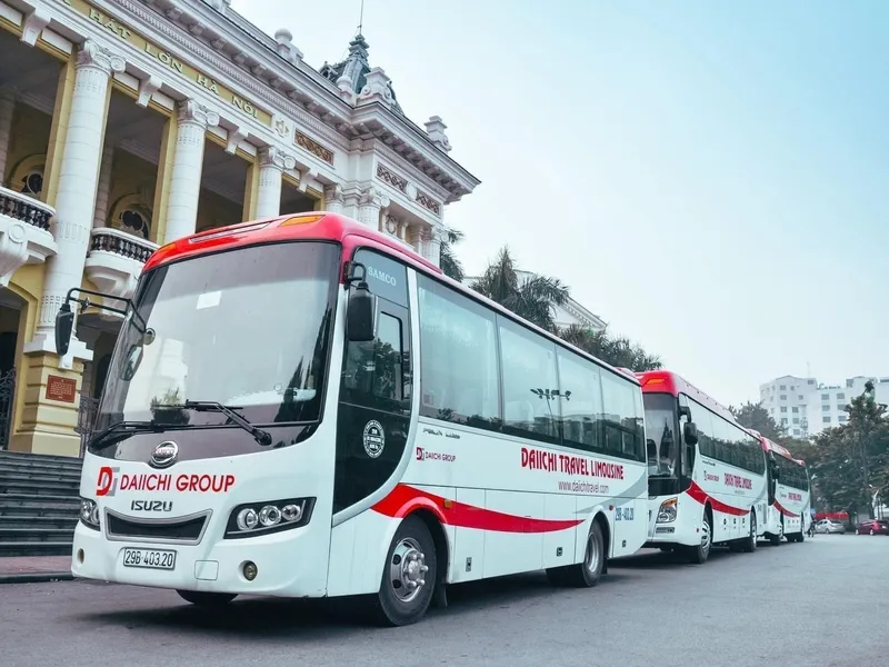 XE ĐI CÁT BÀ - XE DAIICHI BUS THƯỜNG