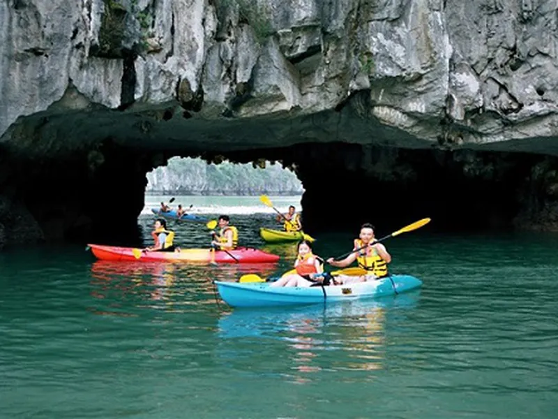 TWO DAYS - 1 NIGHT BOAT TRIP TO LAN HA -HA LONG  BAY